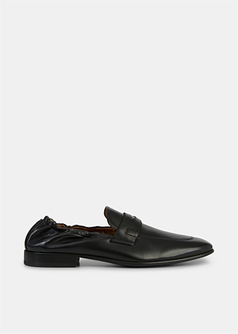 Black Emdubai Leather Loafer