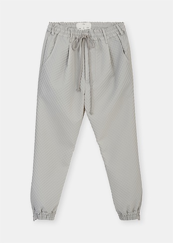 Coated Cotton Sport Trousers