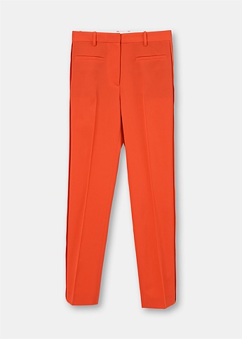 Red Slim Trousers
