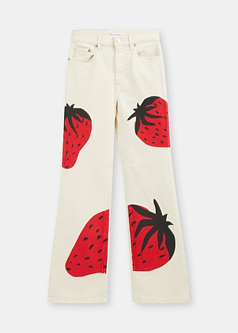 Natural Strawberry Bootcut Jeans
