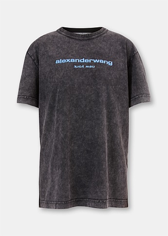 Acid Wash Short Sleeve T-Shirt