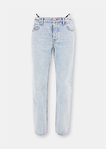 Pebble Beach Low-Rise Jeans