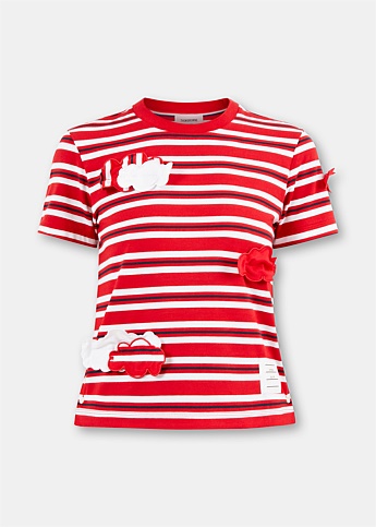 Red Wired Cloud T-Shirt