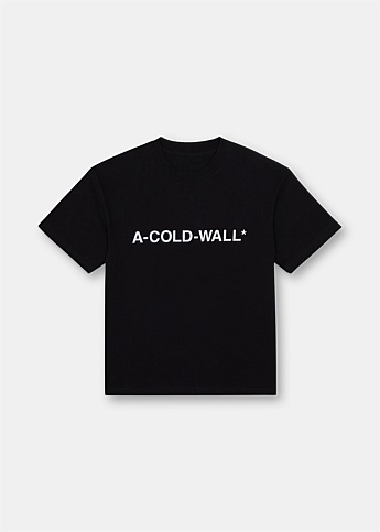 Black Essentials Short Sleeve Logo T-Shirt