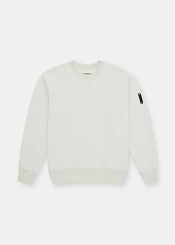 Grey Gradient Crewneck Sweatshirt