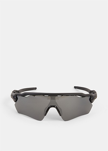 X Oakley Black Shield Sunglasses