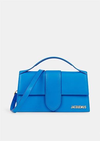 Blue Le Grand Bambino Leather Bag