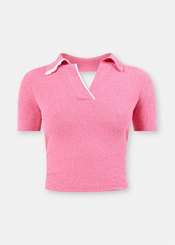 Pink Le Polo Bagnu Top