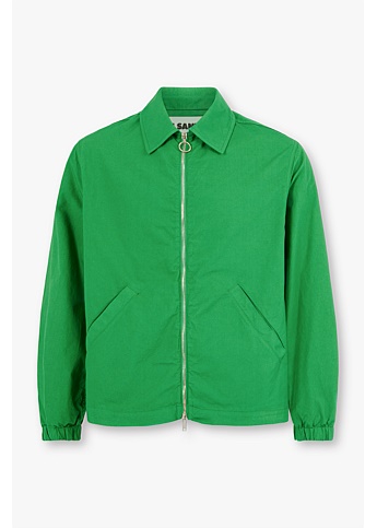 Green Blouson Jacket