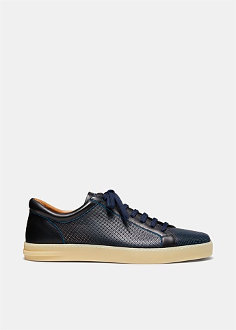 Perforated Leather Sneaker