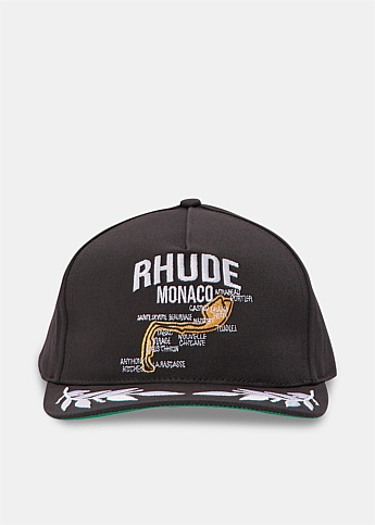 Black Monaco Souvenir Baseball Cap
