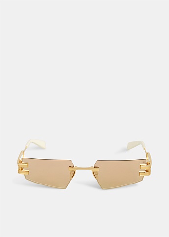 Gold Akoni Edition Fixe Sunglasses