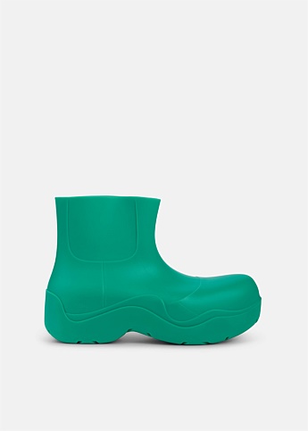 Acid Turquoise Puddle Boot