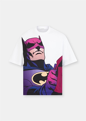 X Batman Printed Oversized T-Shirt