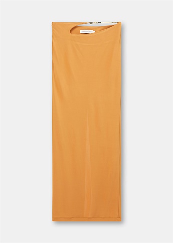 Caramel Column Skirt