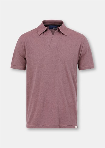 Pink Polo Top