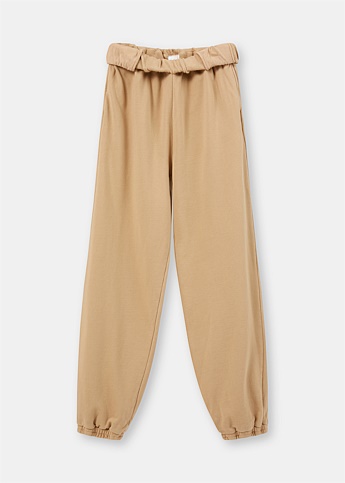 Sand Rolled Track Pant
