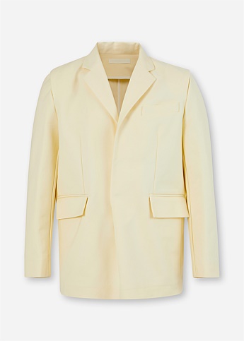 Cream Pullover Suit Jacket
