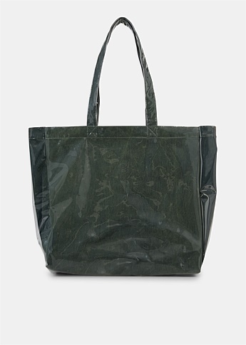 Green Fold Tote Bag