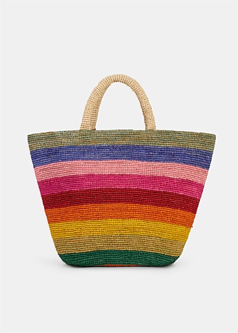 Rainbow Summer Tote Bag