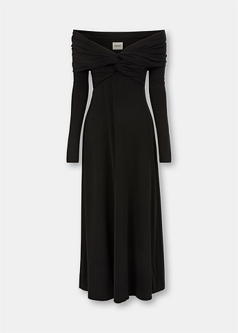 Black Cerna Maxi Dress