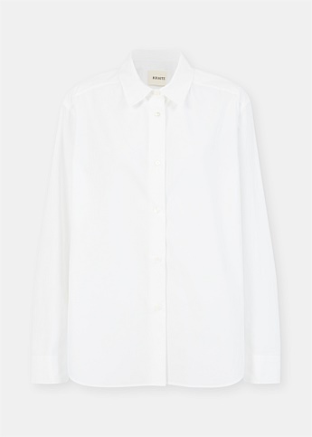 White Argo Button Up Shirt