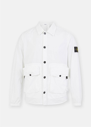 White Buttoned Overshirt