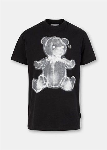 Black Teddy Short Sleeve T-Shirt