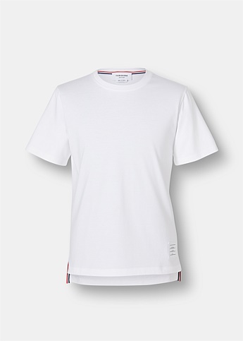 Side Vent Relaxed Cotton T-Shirt