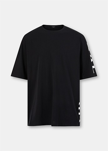 Black Oversized Logo T-Shirt