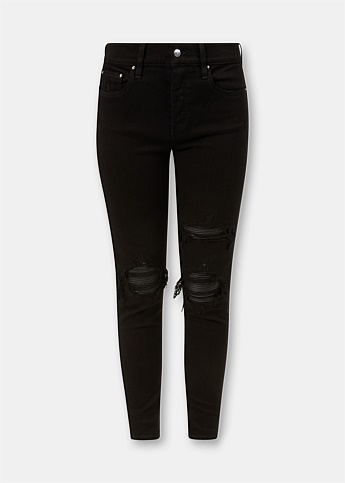 Black MX1 Slim Denim Jeans