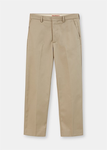 Cotton Twill Chino Trousers