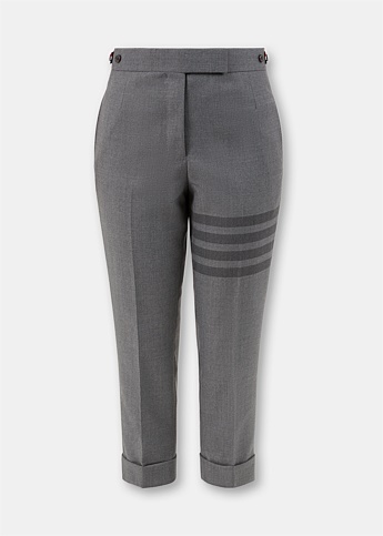Medium Grey 4-Bar Trousers