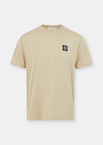 Beige Compass Short Sleeve T-Shirt