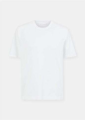 White Shoulder Pad T-Shirt