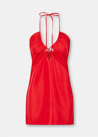 Red Linda Mini Dress