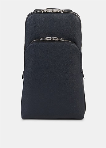 Grained Leather Buckley Sling Bag