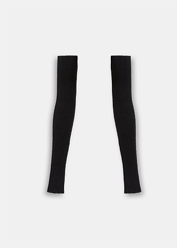 Black Knit Long Sleeves