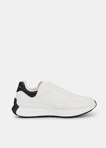 White Sprint Low-Top Runners