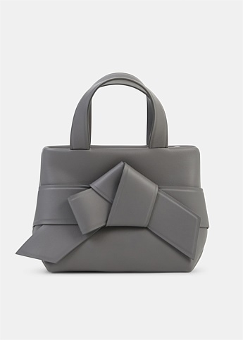 Dark Grey Micro Musubi Tote Bag