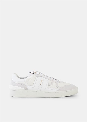 White Clay Low-Top Sneakers