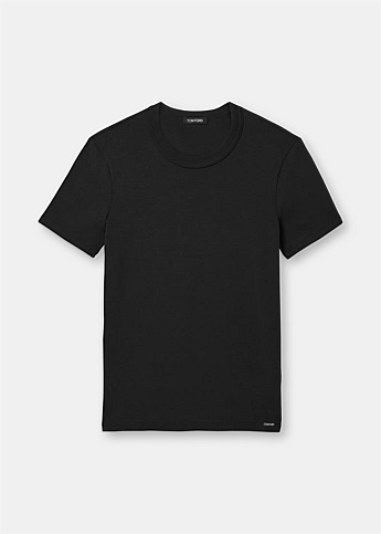 Black Stretch Short Sleeve T-Shirt