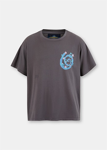 Black Spiral Logo T-Shirt