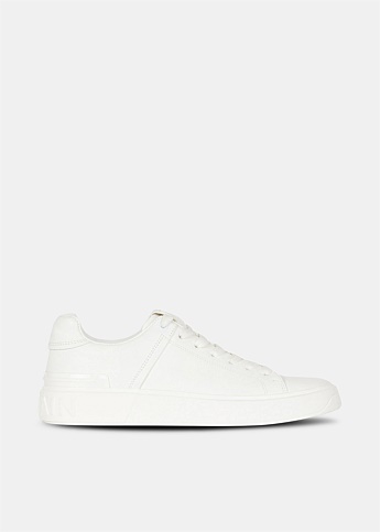 White B-Court Low Top Sneakers