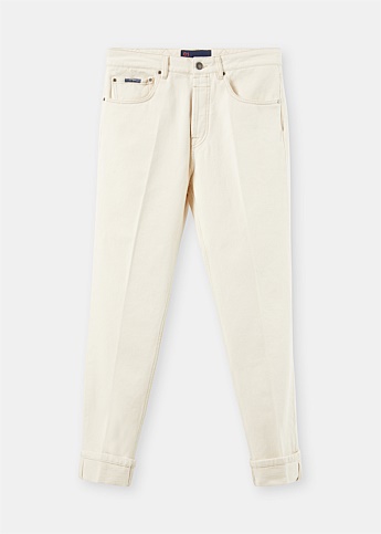 Ivory Denim Jeans