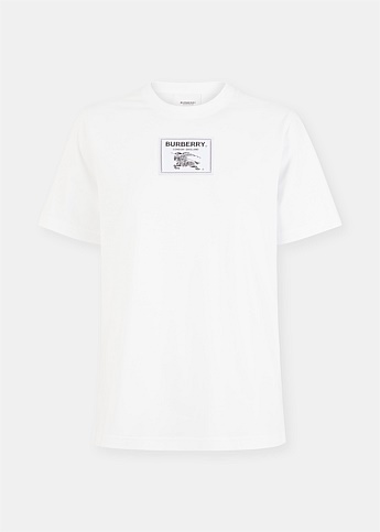 White Margot Logo T-Shirt