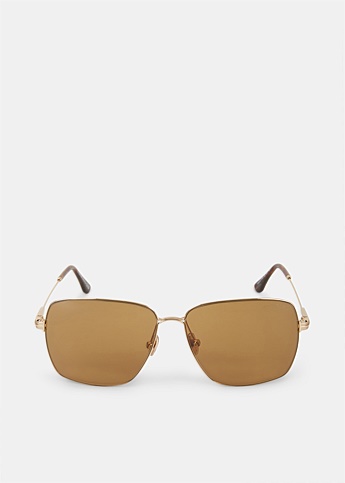 Brown Pierre Sunglasses