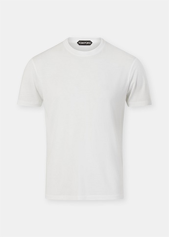 White Lyocell T-Shirt