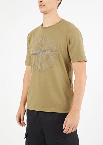 Dark Beige Compass T-Shirt