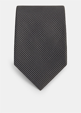 Light Grey Classic Silk Tie